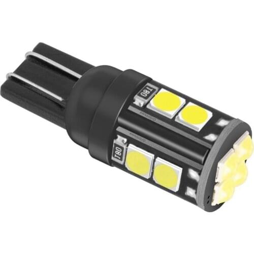 1Pcs New T10 W5W WY5W 168 921 2825 Super Bright 3030 LED Car Interior Reading Dome Light Auto Parking Lamp Wedge Tail Side Bulb