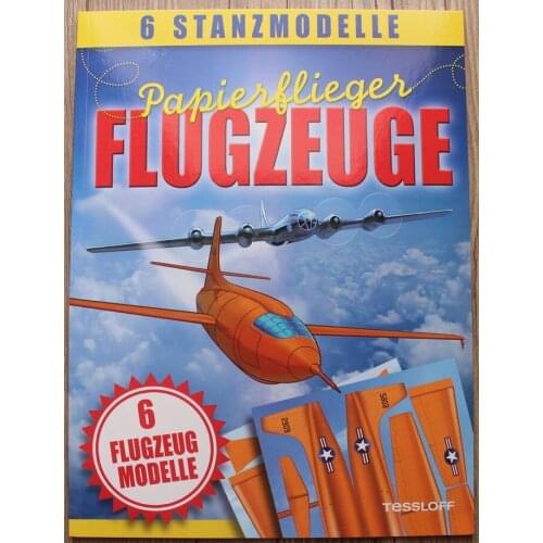 Parent Child Kids Education Toys Cute Picture Airplane Intelligence Popular Science German Learning Reading Model Book Age 5 Up