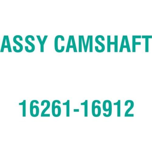 For Kubota 16261-16912 ASSY CAMSHAFT