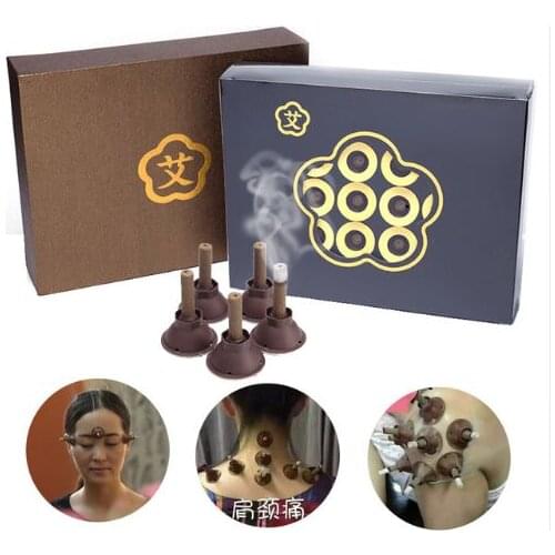 TCM Medicine Self-adhesive Moxa moxibustion stickers Acupuncture needle wormwood Detox Body Massage relaxation beauty health