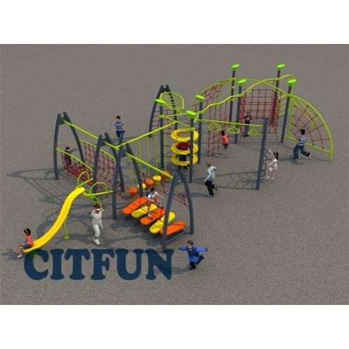 Steel Material Children Climbing Series Gym Equipment OP16-256A
