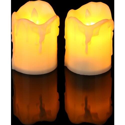 Candles Light Flameless Battery Creative Decoration Festival Decoration
