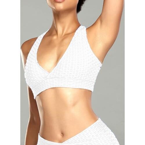 Ultra-thin Breathable Womens Underwear Crisscross Beauty Back Sports Bra Gathere Type Fitness Tank Top Wireless Sutian Feminino