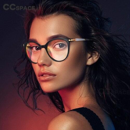 53630 Cat Eye Ladies Eyewear Anti Blue Light Lenses TR90 Frame Fashion Womens Computer Glasses