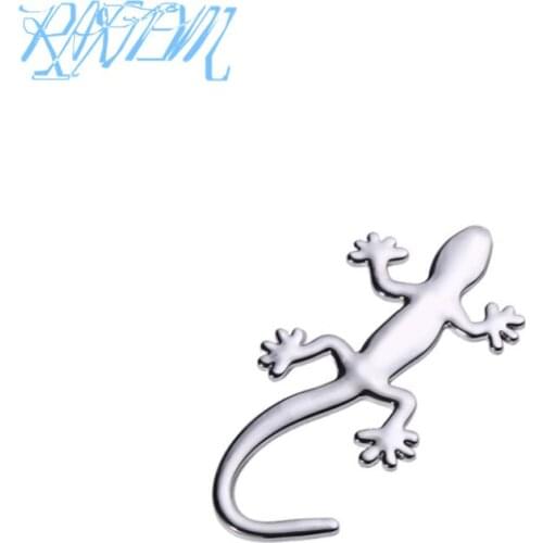 1pcs Car Styling,Car Gecko Badge Stickers For Ford Focus Kuga Fiesta Ecosport Mondeo Escape Explorer Edge Mustang Fusion Flex