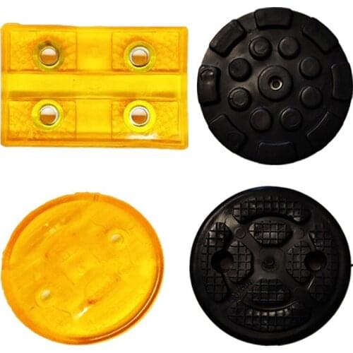 1pc for launch lift rubber pad square round lift universal foot pad two-post lift tray rubber protection pad