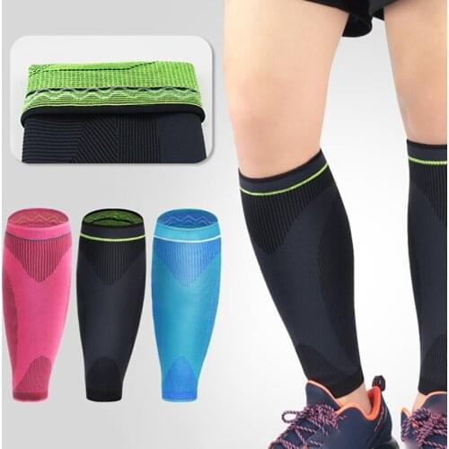 1pc Lower Leg Sleeve Cover Anti-slip Compression Knitted Protector Outdoor Running Basketball Sports Accessories