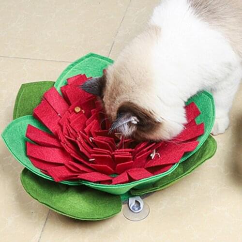 2020 Pet Dog Toy Sucker Sniff Pad Washable Training Feeding Pad Stitching Dog Interactive Toy Slow Down Eating Feeder Mat