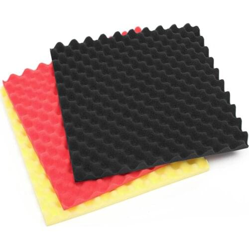 4PCS 500x500x40mm Studio Acoustic Foam Sound Foam Sound Proofing Protective Sponge Soundproof Absorption Treatment Panel