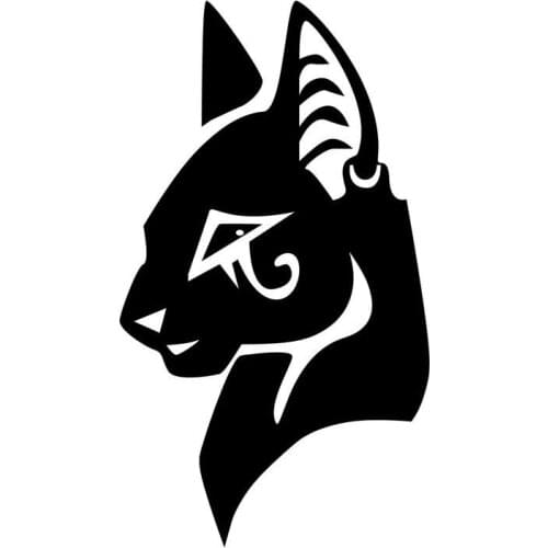 7.5*13.3CM Creative Pet Cat Cartoon Car Styling Decorative Stickers Fashion Funny Vinyl Decal C4-0402