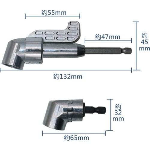 Tool Accessories Screwdriver Head 105 Degree Turn Electric Drill Accessories Electrical Extension with Electric Drill