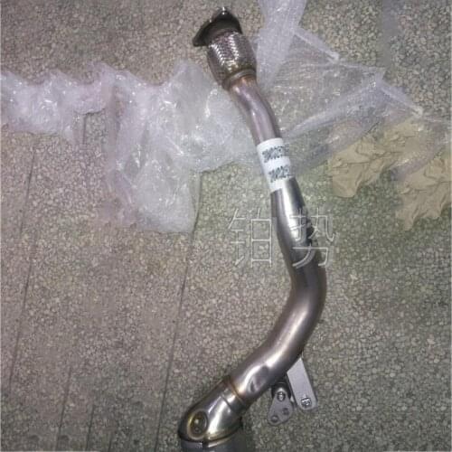 Car Front exhaust catalytic converter 2004-2013Ben tle yCo nti nen tal GT Three-way catalytic exhaust tailpipe tail throat