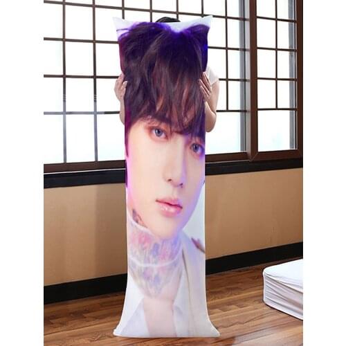 Beomgyu Dakimakura Hugging Body Pillow Case DIY Custom Throw Cushion Pillow Cover 7 Sizes