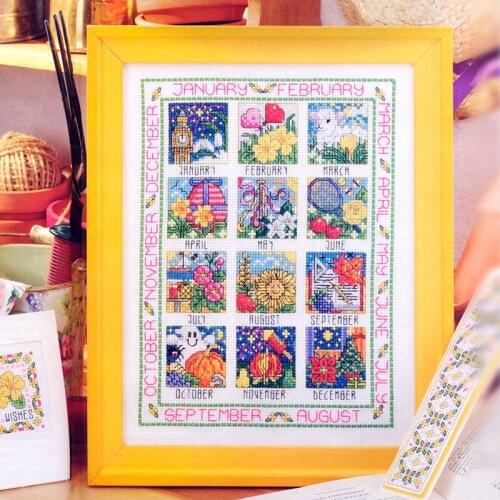 Crazy134-3 fabric thread Cross stitch kit for needlework and handicrafts Needlework Cross-stitch embroidery set Cross stitch