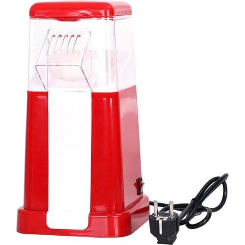 Electric Popcorn Popper Mini Popcorn Machine Household Hot Air Popcorn Popper Maker With Top Cover For Family Gathering