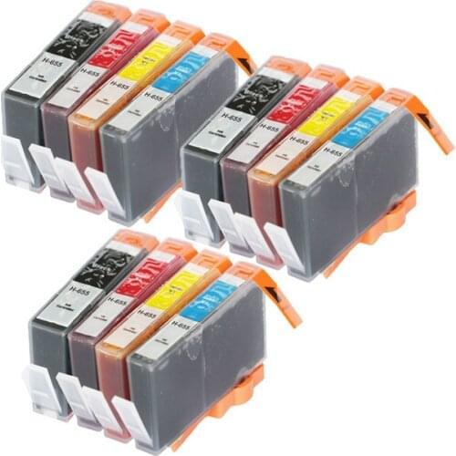 BLOOM compatible for HP 655 655XL ink cartridge for HP Deskjet Ink Advantage 3525 4615 4625 5525 6520 6525 6625 printers