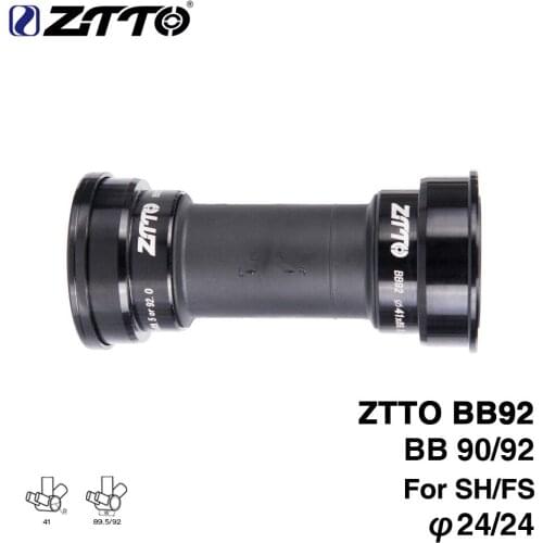 ZTTO BB92 BB90 BB86 MTB Road Mountain bike bicycle Press Fit Bottom Brackets forShimano Prowheel 24mm Crankset chainset sram