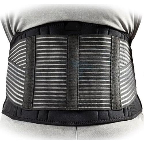 2019 Men Sports Waistband Double Adjust Lumbar / Breathable Brace Lower Back Support Safety Belt