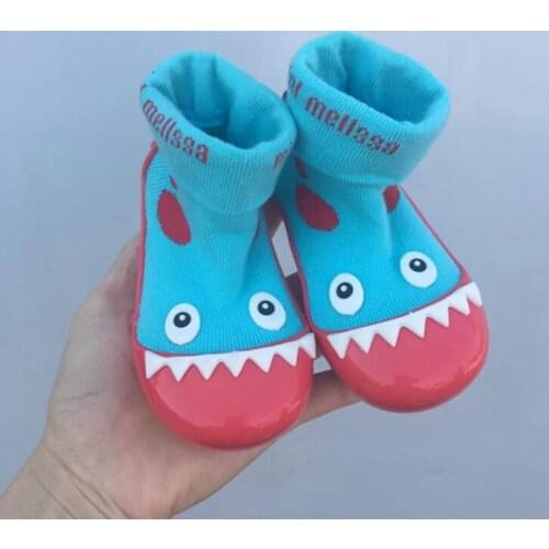 New Girls SHOES Cartoon Child Baby Girl princess Kids Jelly SHOES Sock fashion Shoes