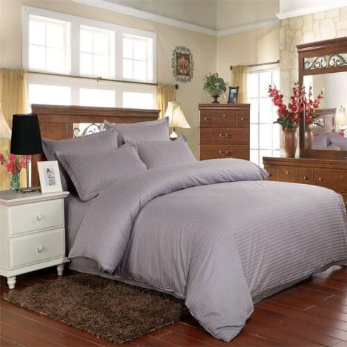 Jeefttby Duvet Cover Stripe Cotton Fabric Printed Bedding Case Queen King Twin Full Double Size Quilt/Comforter Cases/Cover