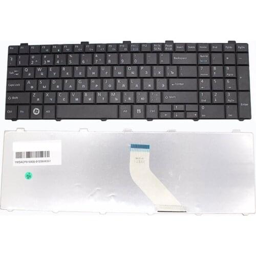 Russian Keyboard for Fujitsu Lifebook A530 A531 AH530 AH531 NH751 AH502 RU Black laptop keyboard