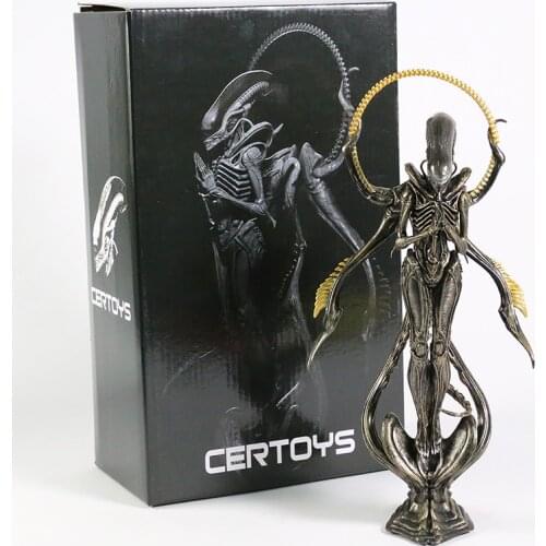 Alien Xenomorph Buddha Statue Excellent Figure Collectibles Gift