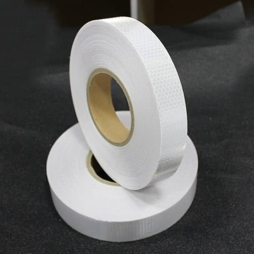 25 mm x 5 m Reflective Tape Self-Adhesive Safety Warning Conspic Uity Night Reflective Tape Film Sticker