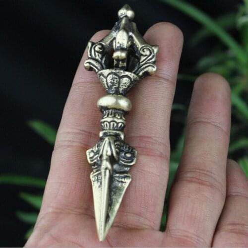 Tibet Vajrayana Small Instrument Buddist Brass Vajra Pestle with Various Option