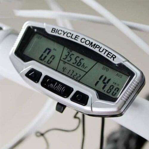 Bike Speedometer Digital LCD Backlight Bike Computer Waterproof Multi-functional Cycling Odometer Bicycle Accessories