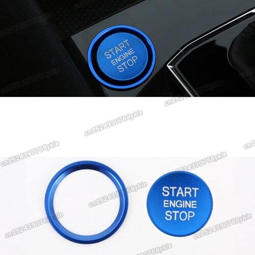Lsrtw2017 carbon fiber car start stop engine button ring trims for bmw e60 520 530 535 528 523 540 2005 2006 2007 2008 2009 2010