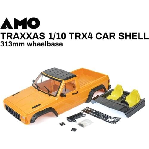 1/10 RC Car Parts Remote Control Climbing Crawler Model Cars Body Shell KIT SCX10 TRX4 TRX-4 313mm Wheelbase Pickup Hard Shell