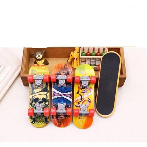 1PC Kids Children Mini Finger Board Fingerboard Skate Boarding Toys Children Gifts Party Favor Toy