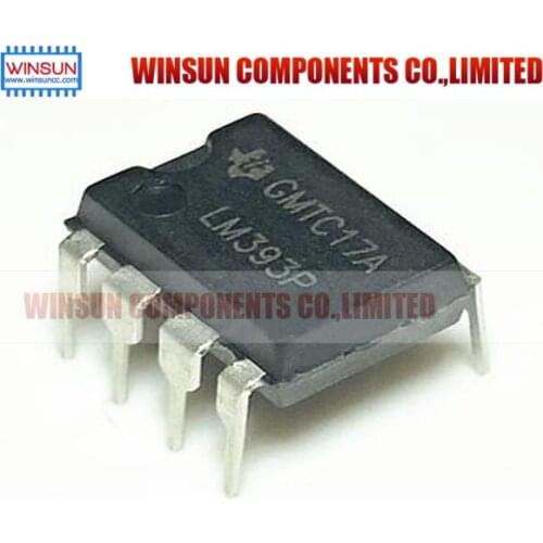 10PCS LM393P DIP8 LM393 DIP LM393N 393 DIP-8 new and original