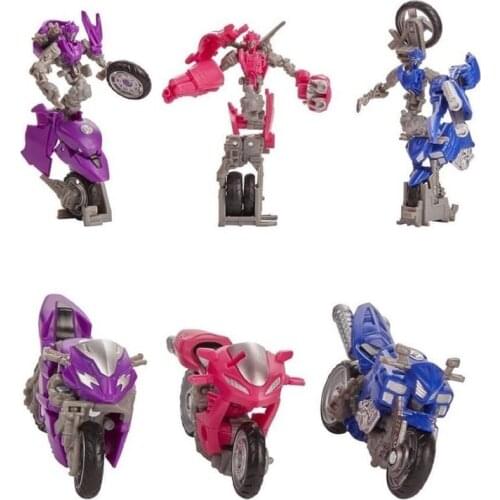 3Pcs/set Studio Series Chromia Arcee Elita-1 Motorcycle Robot Model Classic Toys For Boys SS52