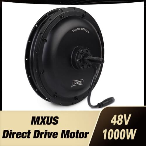 48V 1000W Brushless Direct Drive Hub Motor E-bike Motor Front and Rear Wheel Drive MXUS XF39 XF40 30H freehub