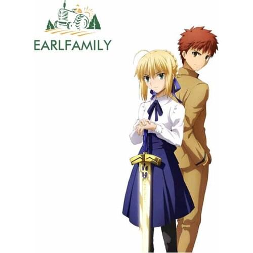 EARLFAMILY 13cm x 5.6cm for Fate Car Truck Decal Bumper Window Vinyl Car Stickers Personality Sticker Custom Printing Decoration