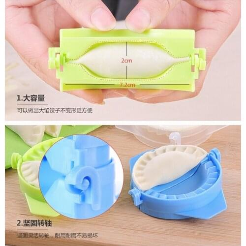 DIY Dumpling Mould Jiaozi Maker Device Dumpling Machine Maker Equipment Dough Press Dumplings Tool Kitchen Accessories
