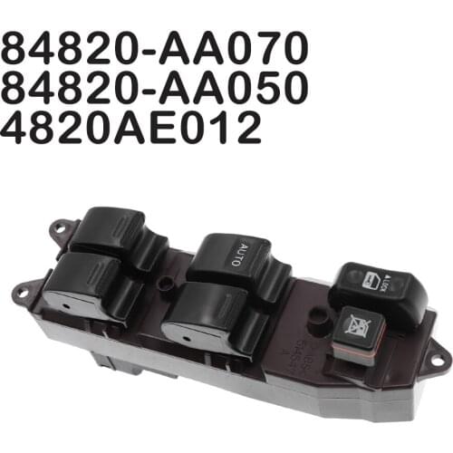 Electric Power Window Master Control Switch 84820-AA050 84820AE012 for Toyota Camry Sienna Left Hand Drive 84820-AA070