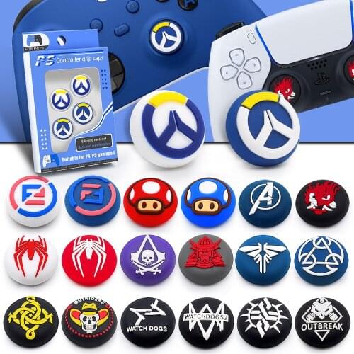 Individual Retail Package Thumb Grips For PS5 XBOXONE Series X Playstation5 Controller Joystick Cap Silicone Rubber ThumbGrip