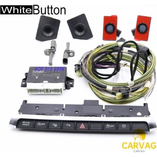 For AUDI A3 8V Manufactured After 2016 8K TO 12 K AUTO Parking KIT PDC PLA 2.0 OPS White BACKLIGHT BUTTON