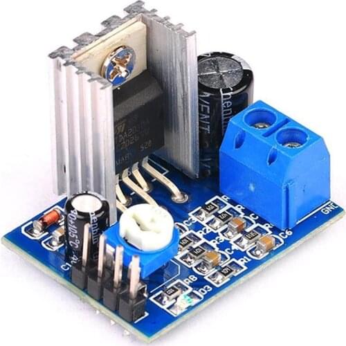 TDA2030A Module DIY Kit Parts 6-12V Single Power Supply Module Indicator Board Power Audio Amplifier Audio Onboard Amplifie A6B3