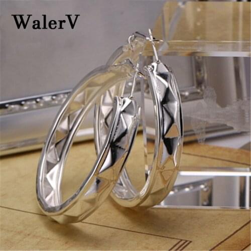 WalerV for Women Set Retro Wind Personality Woman Long Big Earrings Circle Prom Party.jewelry Earrings Gift