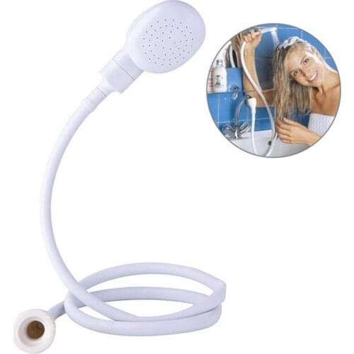 Portable Handheld Splash Shower Tub Sink Faucet Attachment Washing Sprinkler Head Kit Pet Shower Spray Hose