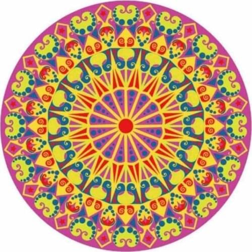 Full 5D DIY Square Round Diamond Painting Mandala Religion 3D Embroidery Cross Stitch Rhinestone Mosaic Home Decor Gift 007