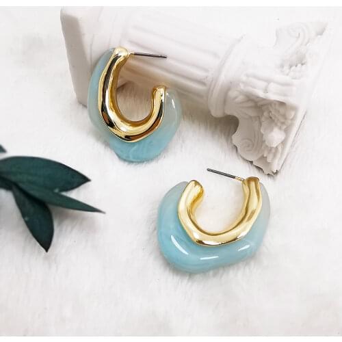 Женские золотые серьги Renya China At AliExpress