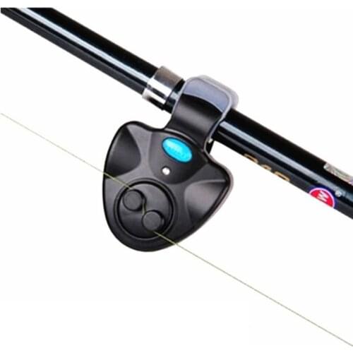 Fishing rod outdoor alarm electronic LED fish stinger alarm sound alarm clip fishing line alarm indicator fishing supplies