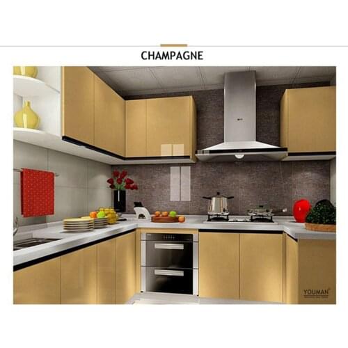 Self Adhesive Waterproof Stickers Home Decor Stickers DIY Vinyl Bathroom Kitchen Cabinet Countertops Decorative Wall Stickers