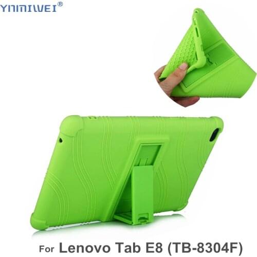 Silicon Case For Lenovo Tab E8 TB-8304F Tablet stand cover For Lenovo Tab E8 Soft case