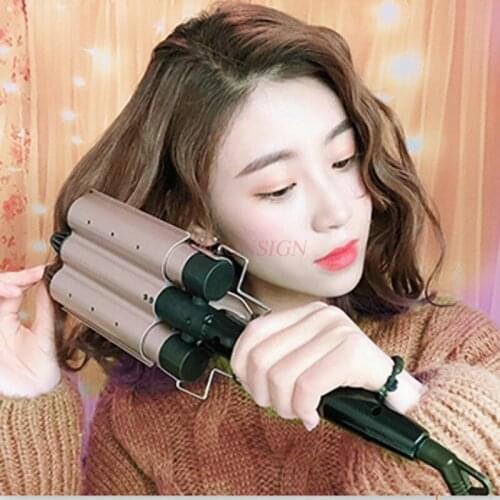 Roll Head Three Big Waves Do Not Hurt Hair Water Ripple Hair Curler Big Volume Artifact Splint Sale