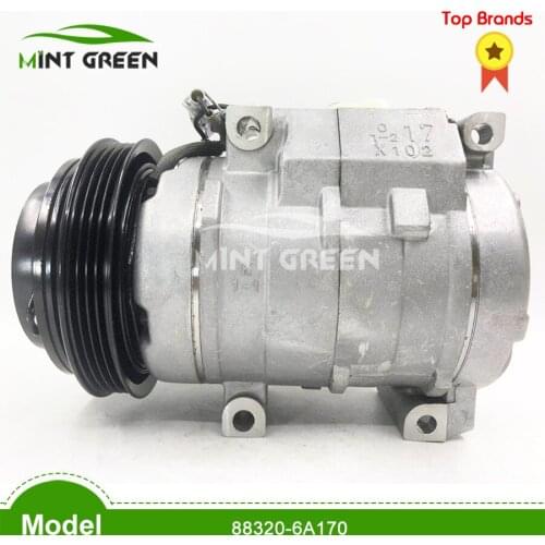 Brand new 10S17C compressor for Toyota LandCruiser Prado TRJ120 883206A170 88320-6A170 447220-5190 883206A